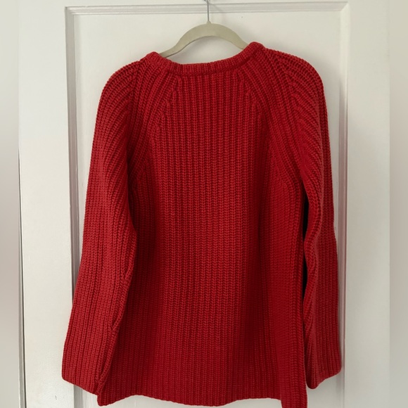 Asprey Vibrant Burnt Orange Sweater - Picture 2 of 3
